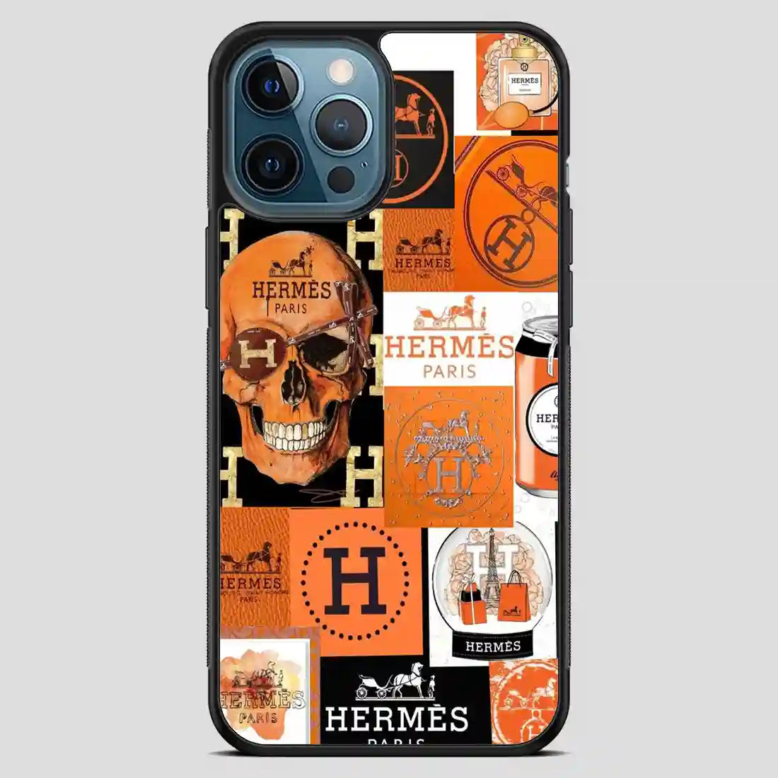 Hermes Paris Skull iPhone 12 Pro Max Case