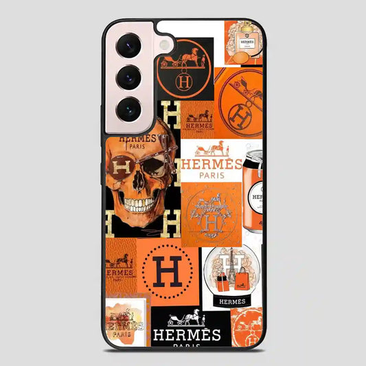 Hermes Paris Skull Samsung Galaxy S22 Plus Case