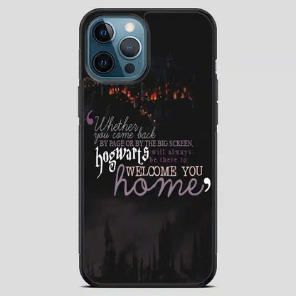 Hogwart Harry Potter Home iPhone 12 Pro Max Case