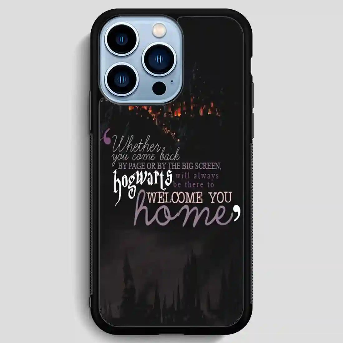 Hogwart Harry Potter Home iPhone 13 Pro Max Case