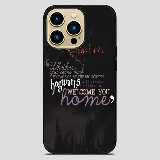 Hogwart Harry Potter Home iPhone 14 Pro Max Case