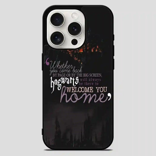 Hogwart Harry Potter Home iPhone 15 Pro Max Case