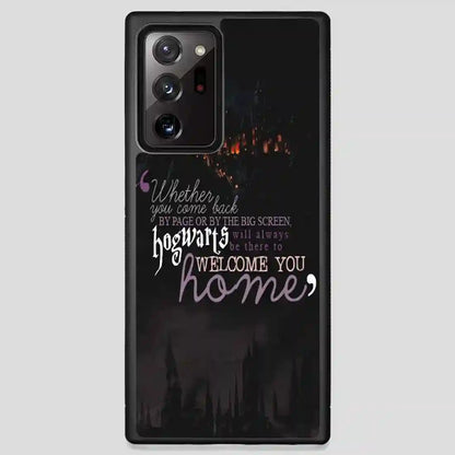 Hogwart Harry Potter Home Samsung Galaxy Note 20 Ultra Case