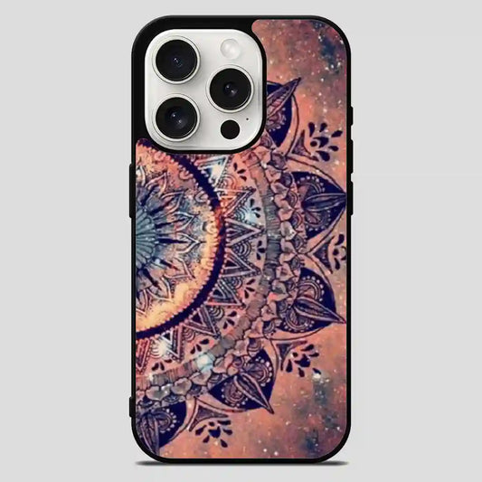 Hot Mandala iPhone 15 Pro Max Case