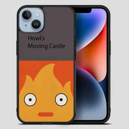 Howls Moving Castle Retro iPhone 14 Plus Case