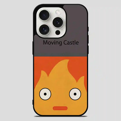 Howls Moving Castle Retro iPhone 15 Pro Max Case