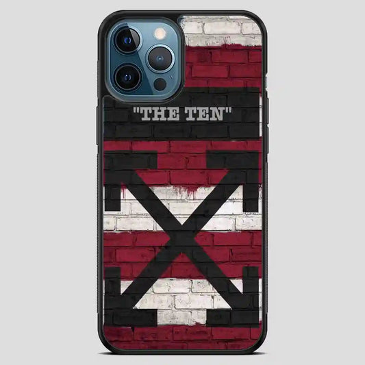 Hypebeast Off White The Ten iPhone 12 Pro Max Case