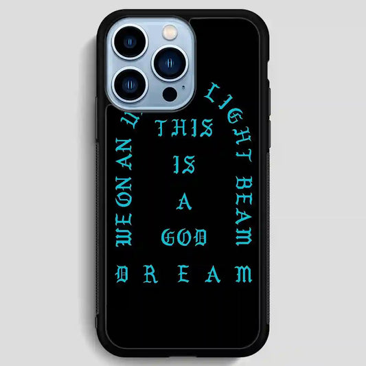 I Feel Like Pablo Black Kanye West Retro iPhone 13 Pro Max Case