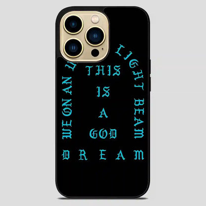 I Feel Like Pablo Black Kanye West Retro iPhone 14 Pro Max Case