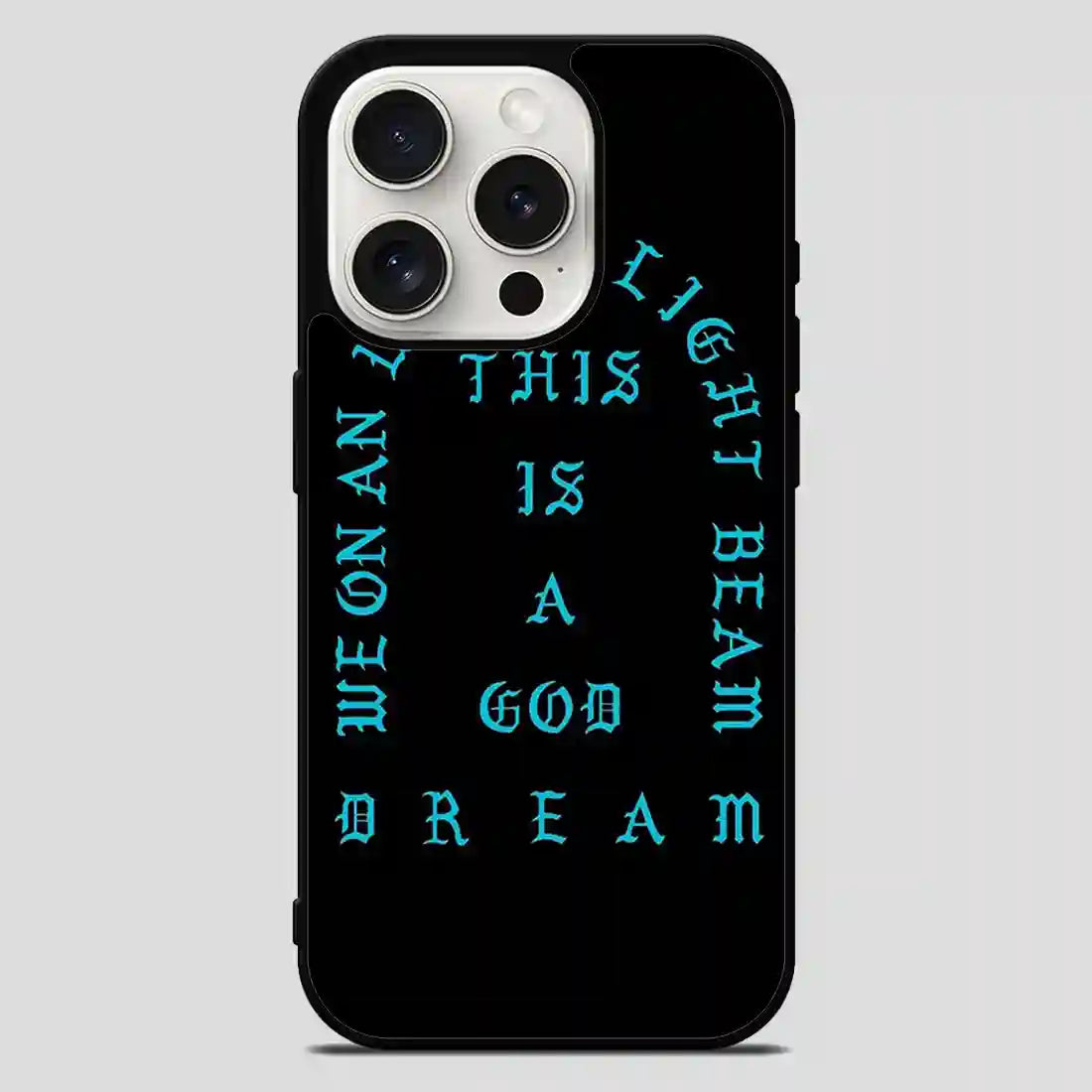 I Feel Like Pablo Black Kanye West Retro iPhone 15 Pro Max Case