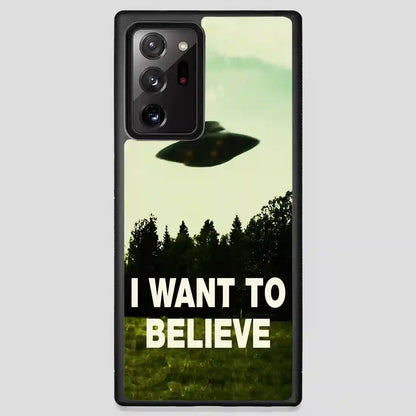 I Want To Believe Samsung Galaxy Note 20 Ultra Case