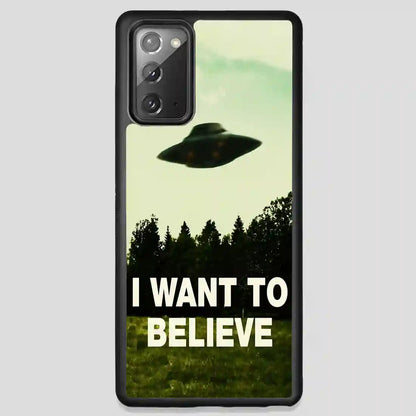 I Want To Believe Samsung Galaxy Note 20 Case