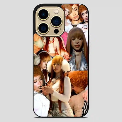 Ice Spice Rap Collage iPhone 14 Pro Max Case