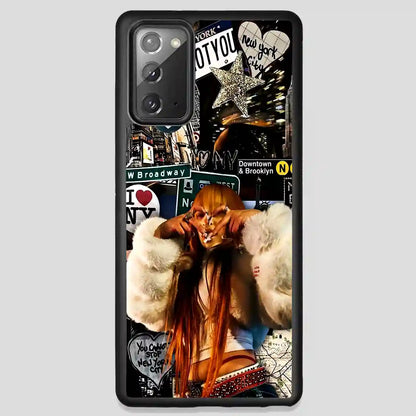 Ice Spice Rapper Samsung Galaxy Note 20 Case