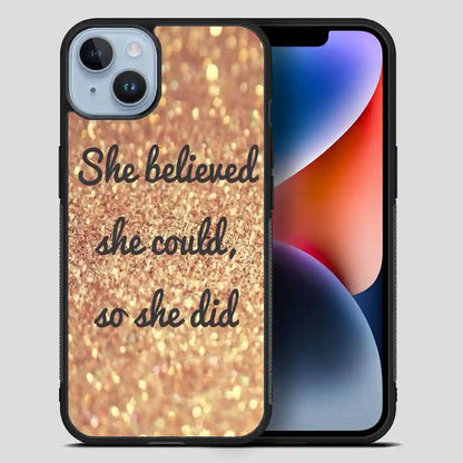 Inspirational Quote iPhone 14 Plus Case