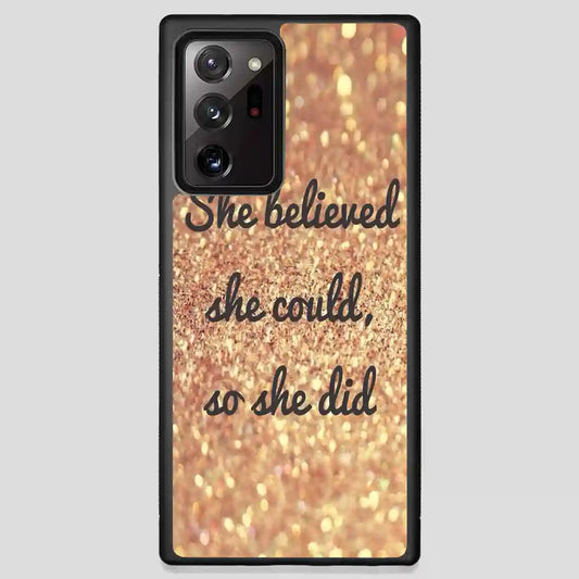 Inspirational Quote Samsung Galaxy Note 20 Ultra Case