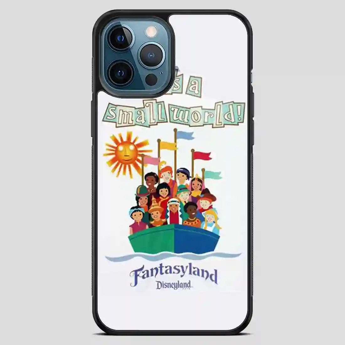 Its A Small World Poster iPhone 12 Pro Max Case