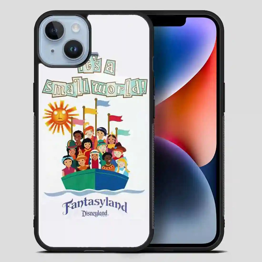 Its A Small World Poster iPhone 14 Plus Case