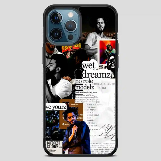 J Cole Rap iPhone 12 Pro Max Case