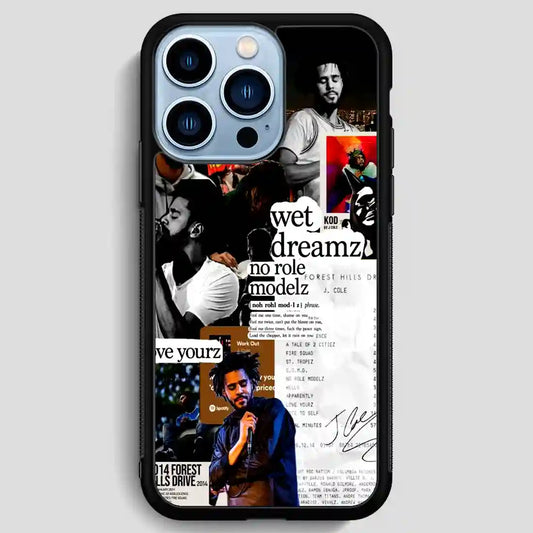 J Cole Rap iPhone 13 Pro Max Case