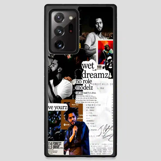 J Cole Rap Samsung Galaxy Note 20 Ultra Case