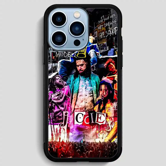 J Cole Rapper Singer Rap iPhone 13 Pro Max Case