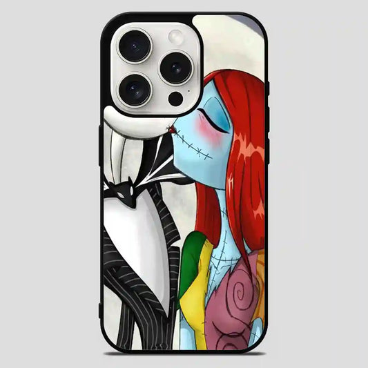 Jack End Sally In Love Nightmare Before Christmas iPhone 15 Pro Max Case