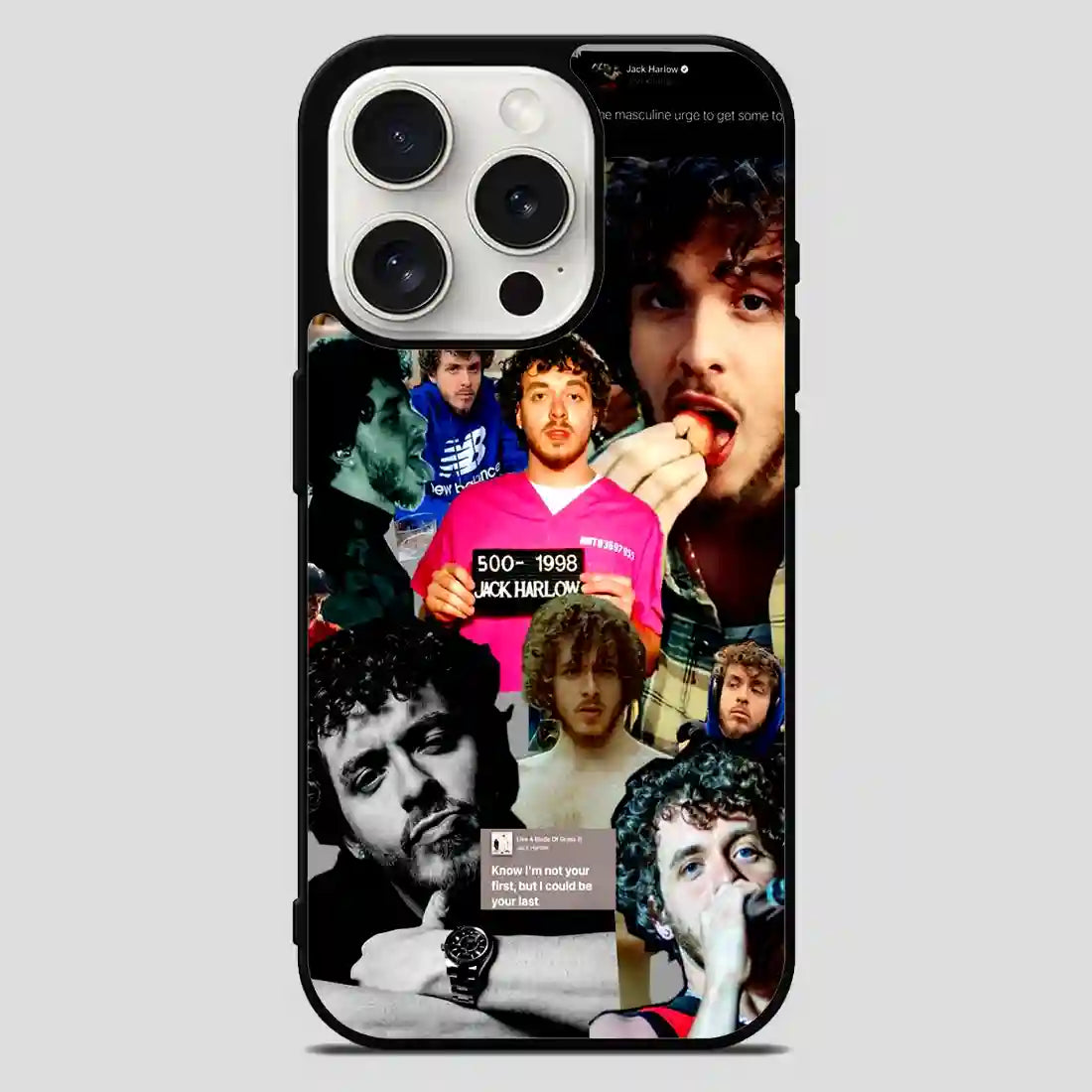 Jack Harlow Rap iPhone 15 Pro Max Case