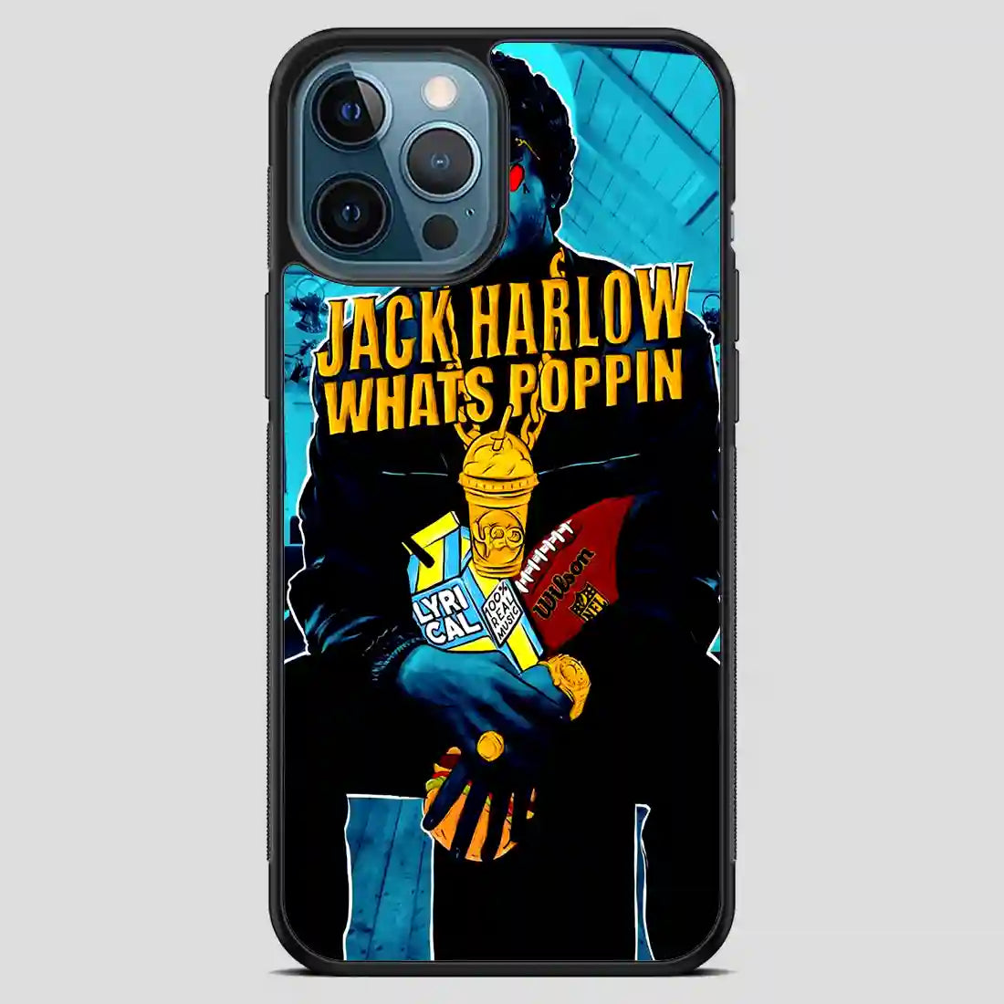 Jack Harlow Rapper Whats Poppin iPhone 12 Pro Max Case