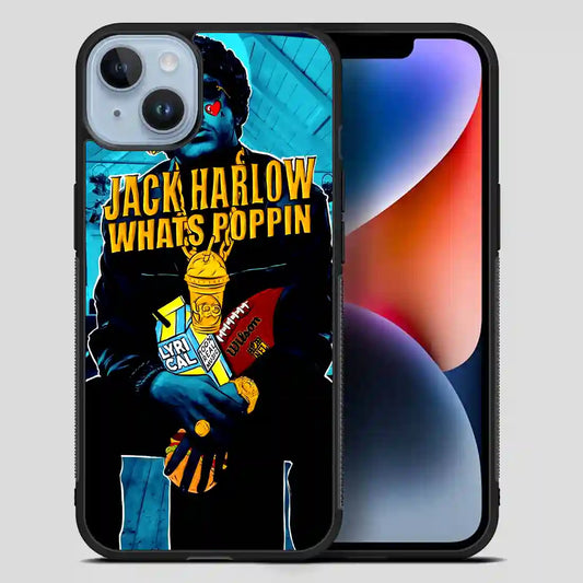 Jack Harlow Rapper Whats Poppin iPhone 14 Plus Case