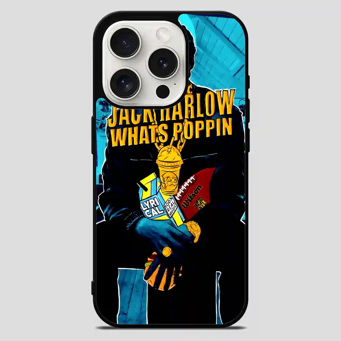 Jack Harlow Rapper Whats Poppin iPhone 15 Pro Max Case