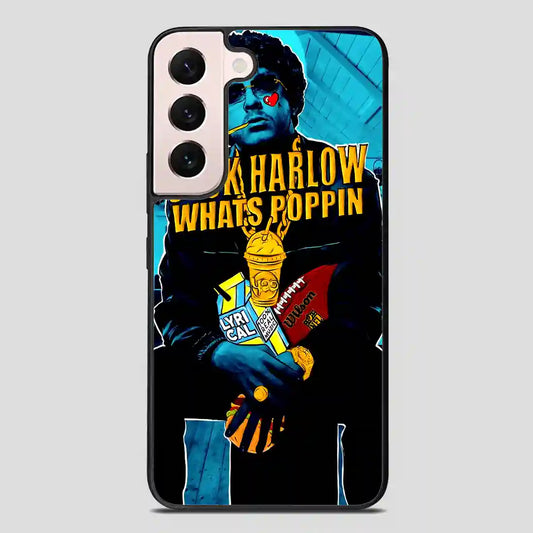 Jack Harlow Rapper Whats Poppin Samsung Galaxy S22 Plus Case