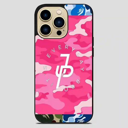 Jake Paul Pink iPhone 14 Pro Max Case