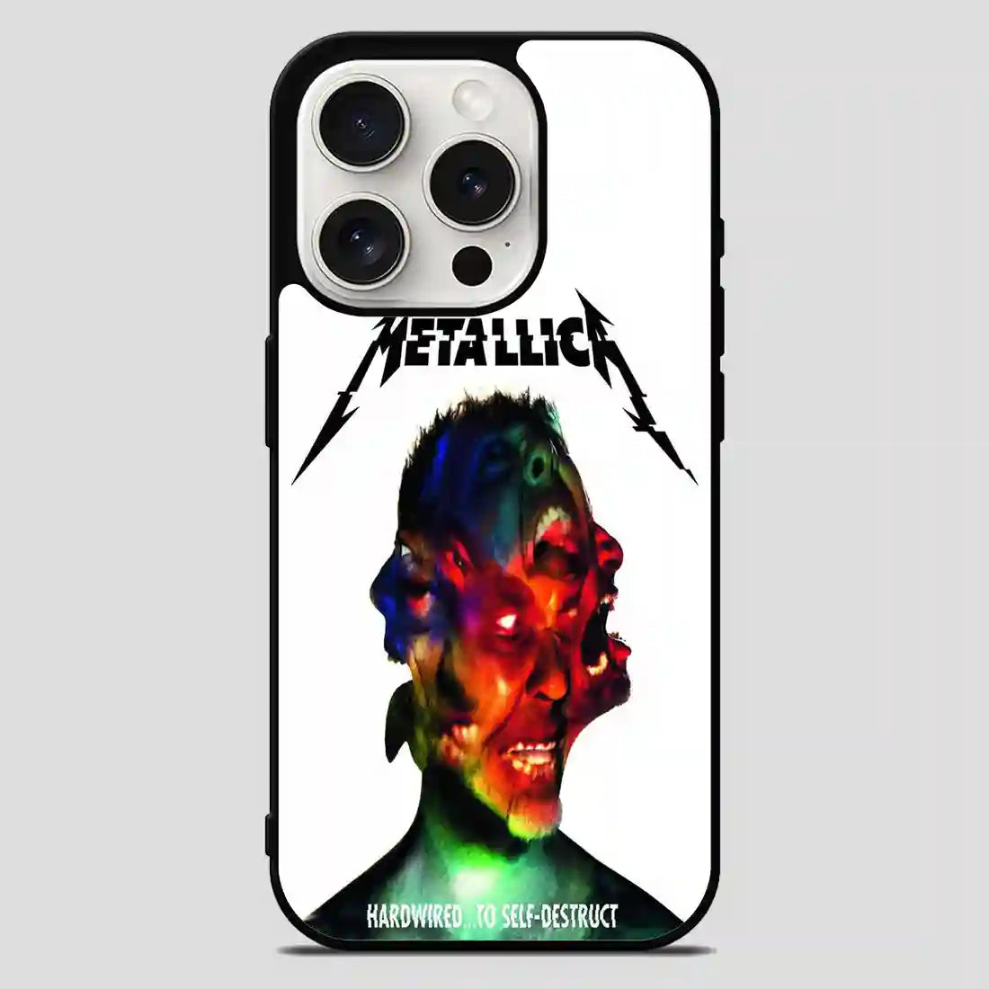 James Hetfield Metallica Tee Rock iPhone 15 Pro Max Case