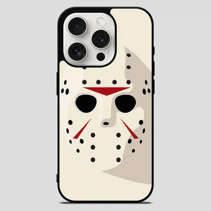 Jason Friday Colorfullth Hockey Mask iPhone 15 Pro Max Case