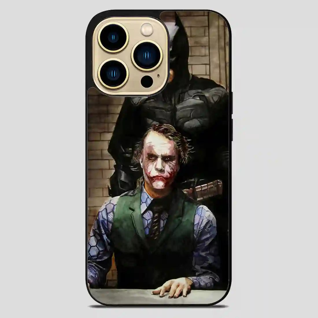 Joker And Batman iPhone 14 Pro Max Case