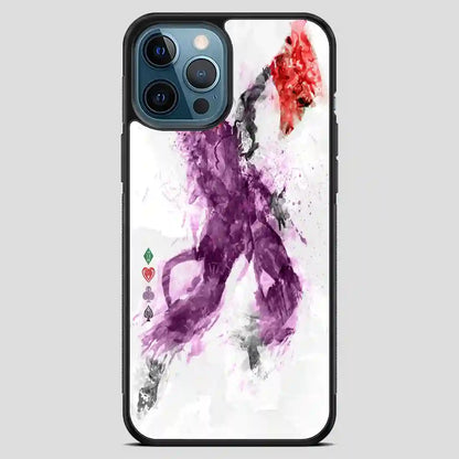 Joker Watercolor Painting iPhone 12 Pro Max Case