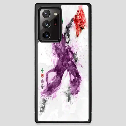 Joker Watercolor Painting Samsung Galaxy Note 20 Ultra Case