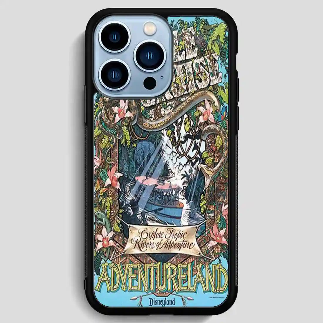 Jungle Cruise Adventureland Poster iPhone 13 Pro Max Case