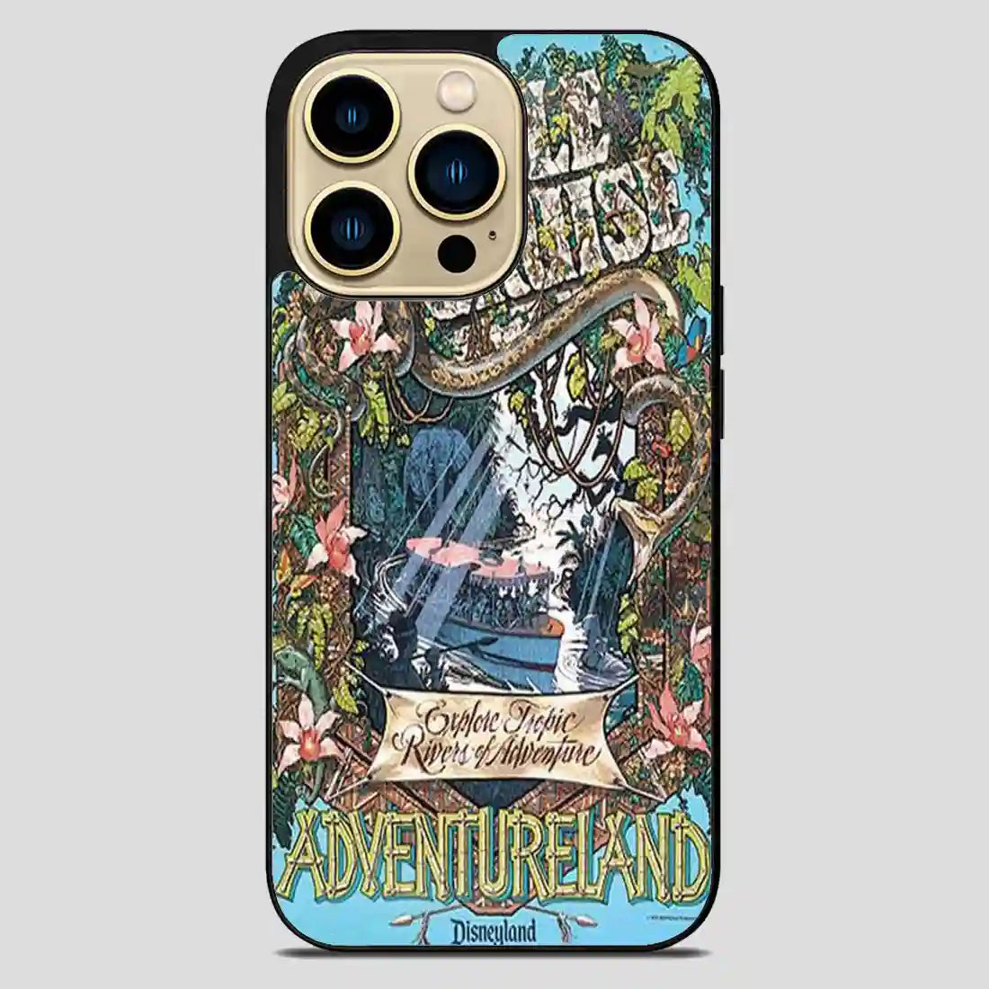 Jungle Cruise Adventureland Poster iPhone 14 Pro Max Case