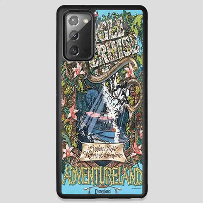 Jungle Cruise Adventureland Poster Samsung Galaxy Note 20 Case