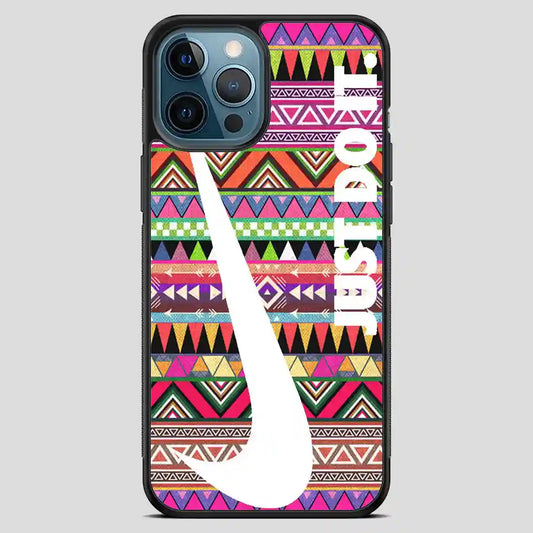 Just Do It Aztec Cool iPhone 12 Pro Max Case