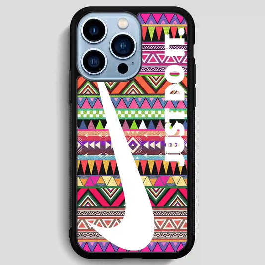 Just Do It Aztec Cool iPhone 13 Pro Max Case