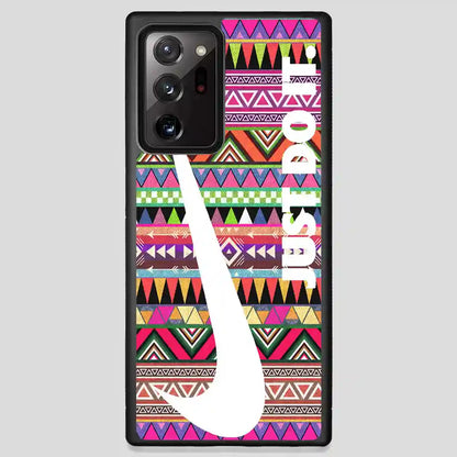 Just Do It Aztec Cool Samsung Galaxy Note 20 Ultra Case