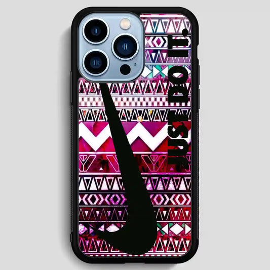 Just Do It Aztec Galaxy iPhone 13 Pro Max Case