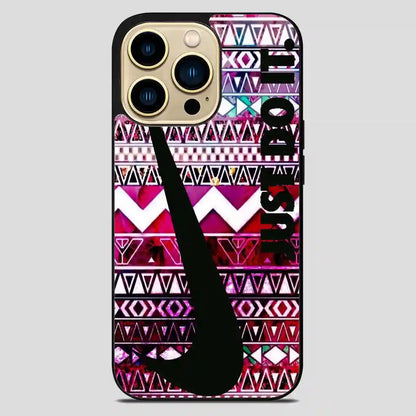 Just Do It Aztec Galaxy iPhone 14 Pro Max Case