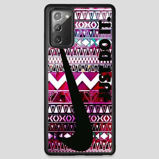 Just Do It Aztec Galaxy Samsung Galaxy Note 20 Case