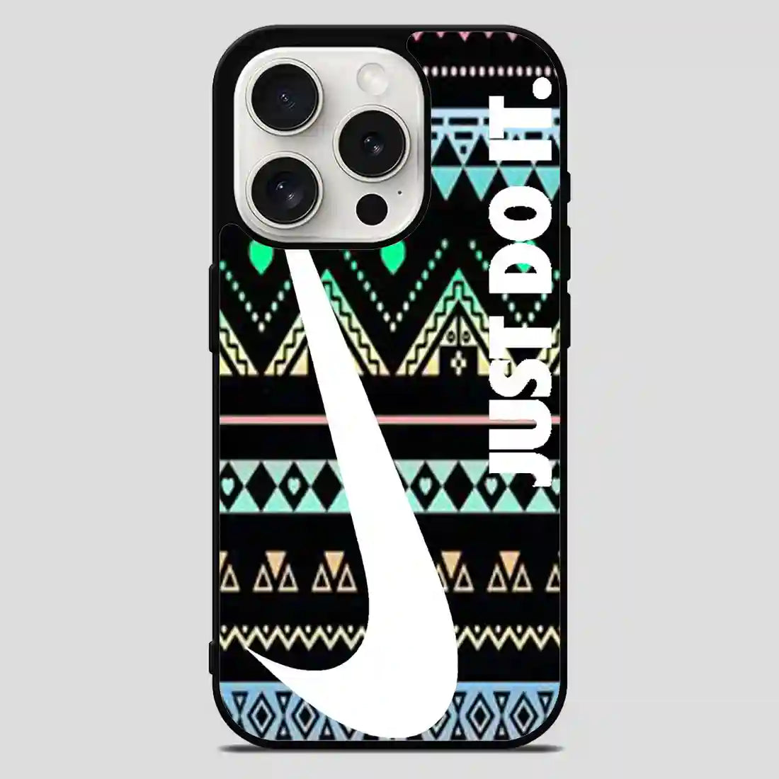 Just Do It Aztec Vintage iPhone 15 Pro Max Case