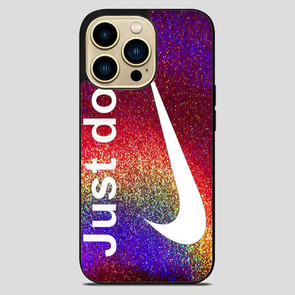 Just Do It Glitters iPhone 14 Pro Max Case