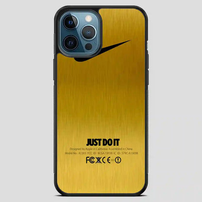 Just Do It Gold Edition iPhone 12 Pro Max Case